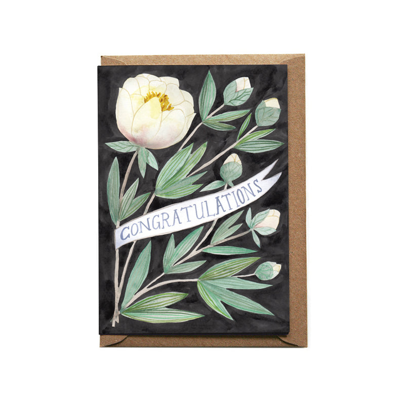 Congratulations Greetings Card - Eleanor Percival