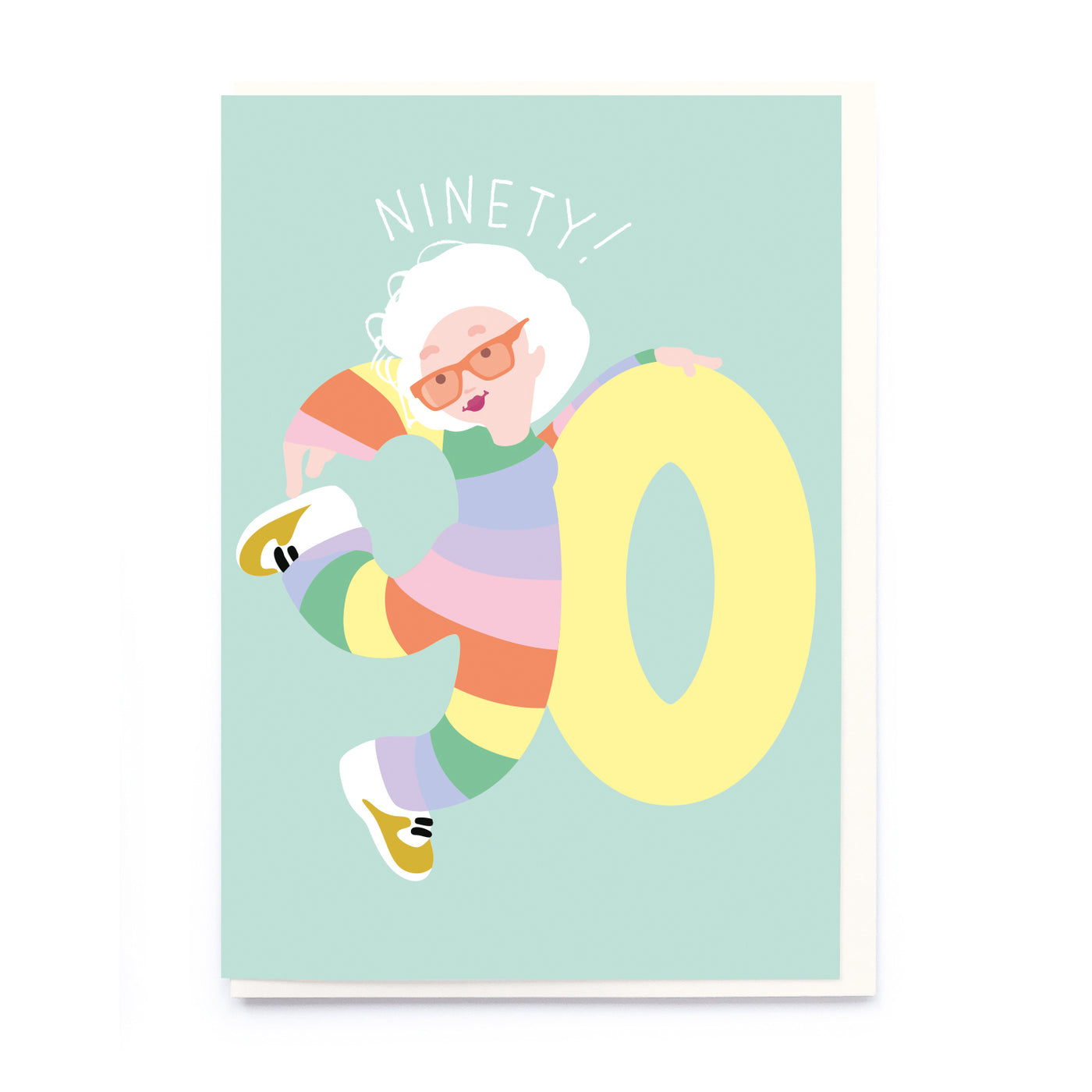 Age 90 Birthday Greetings Card