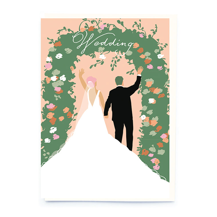 Archway Wedding Greetings Card