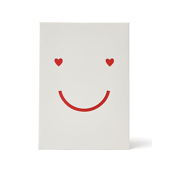 Heart Happy Post Die-Cut Valentine's Card