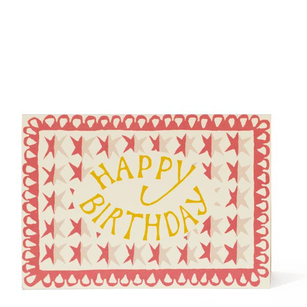 Happy Birthday Stars Card