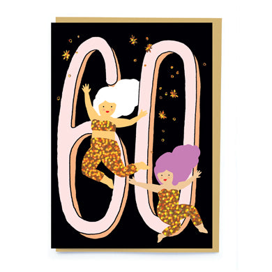 Age 60 Birthday Greetings Card