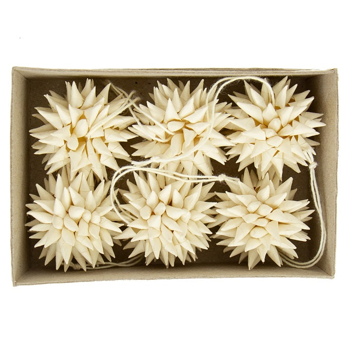 Kotte Mini Hanging Christmas Ornaments - Pack of 6