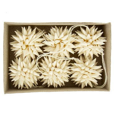 Kotte Mini Hanging Christmas Ornaments - Pack of 6
