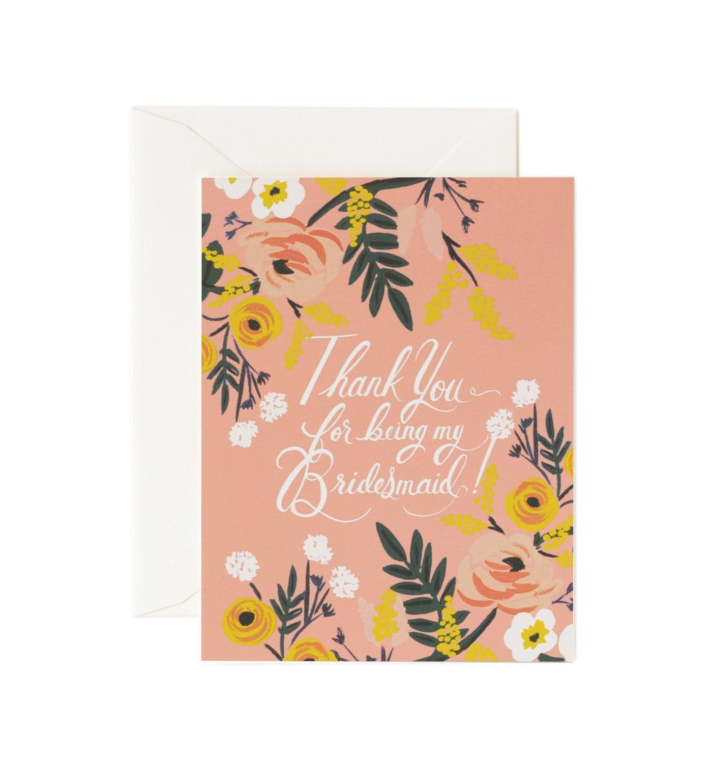 Thank You Bridesmaid - Greetings Card by Rifle Paper Co