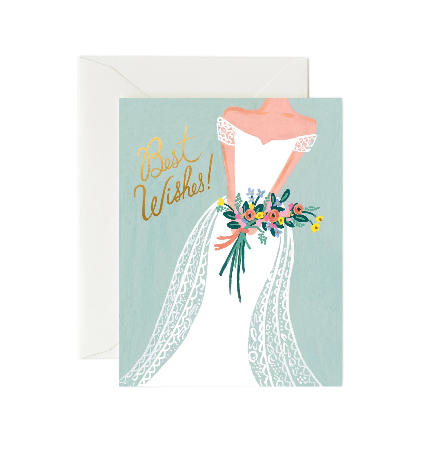 Beautiful Bride Wedding Card by Rifle Paper Co