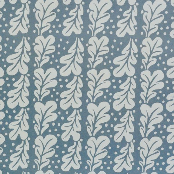 'Quercus Duck Egg' Wrapping Paper