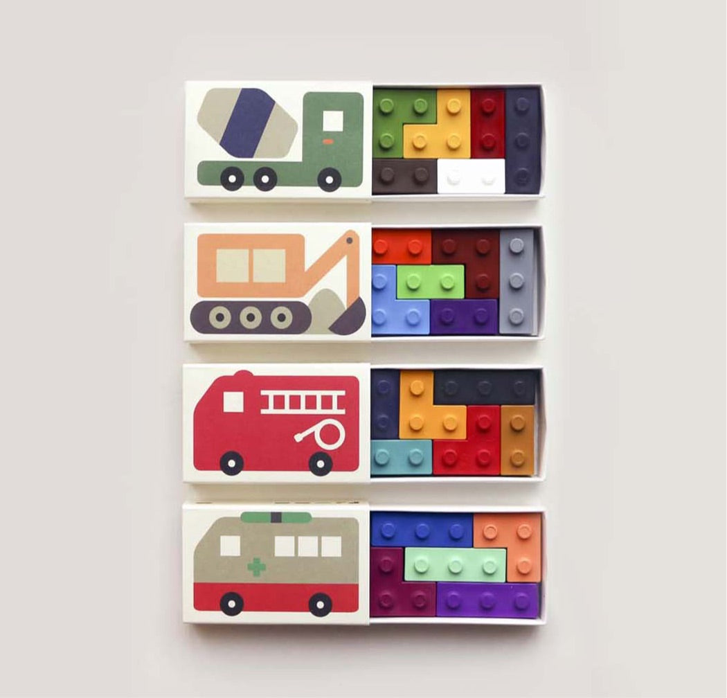 Pocket Crayons - Trucks