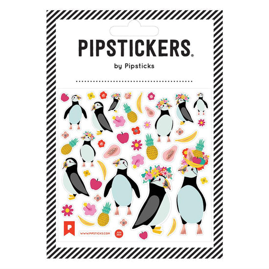 Tutti Frutti Puffins by Pipsticks