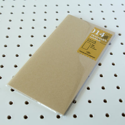 014 Kraft Paper Notebook - TRAVELER'S Notebook Insert