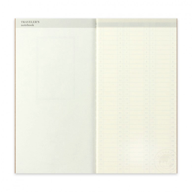 018 Free Weekly Diary - TRAVELER'S Notebook Insert