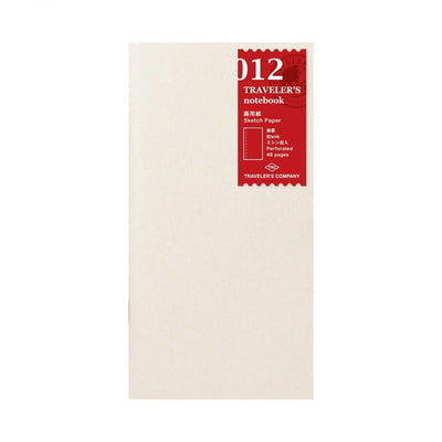 012 Sketch Paper - TRAVELER'S Notebook Insert