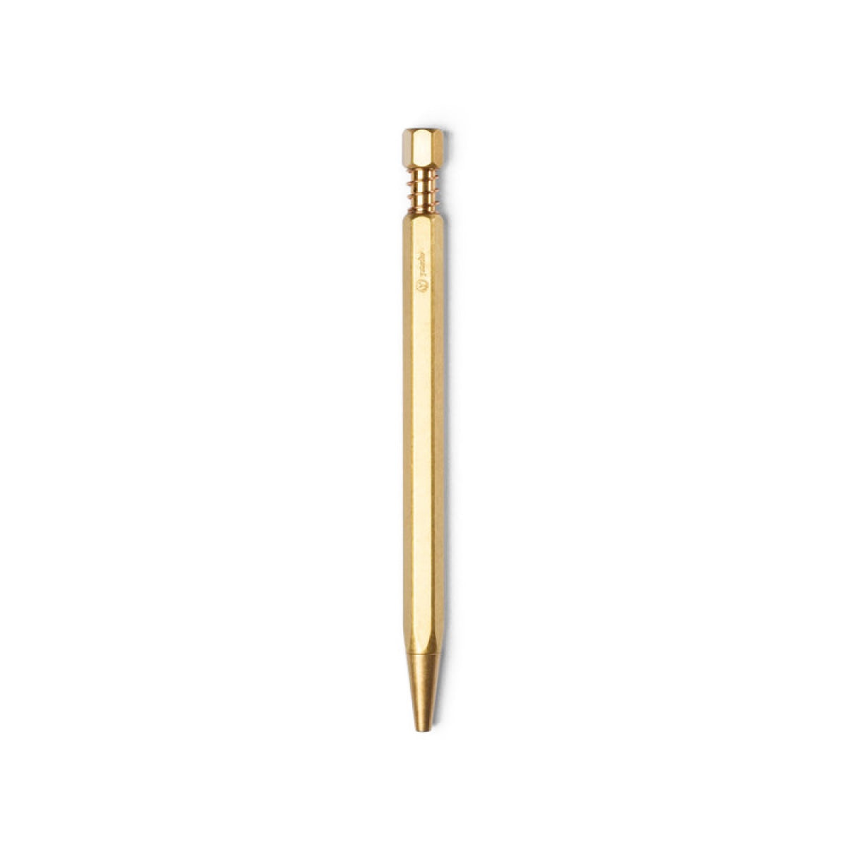 Brass Ballpoint Pen by Ystudio