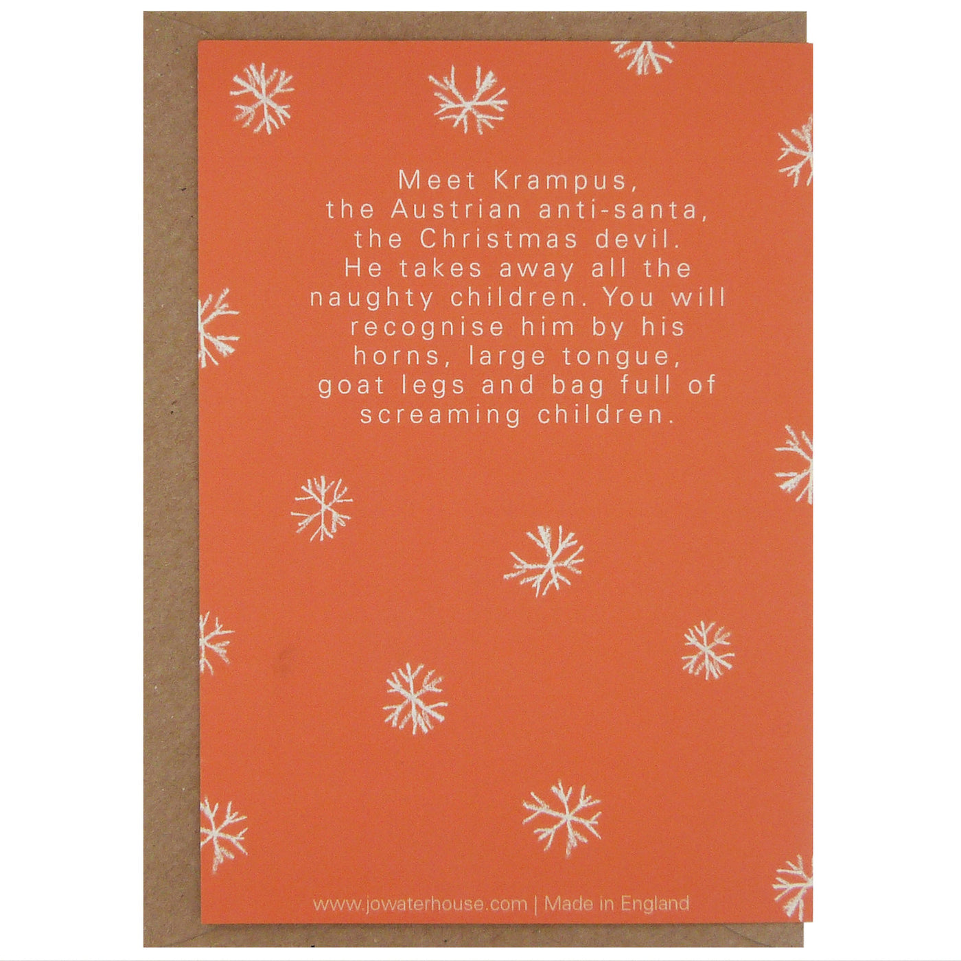 Krampus Christmas Card