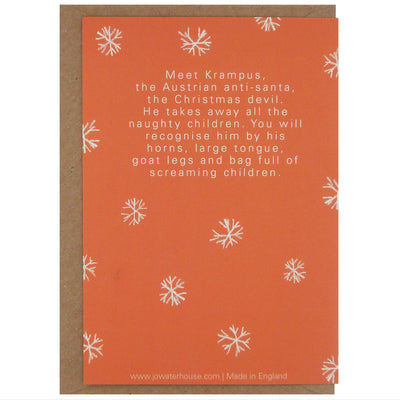 Krampus Christmas Card