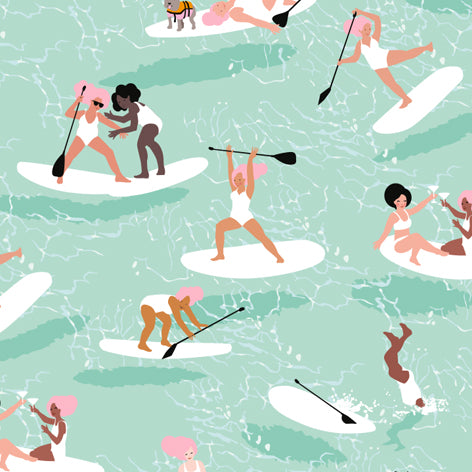 Fun In The Water Wrapping Paper Sheet