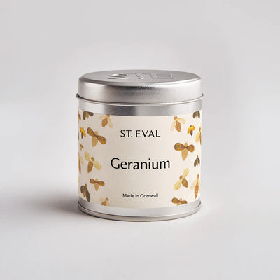 St. Eval Nature's Garden Scented Candle Tin