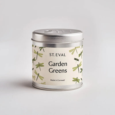 St. Eval Nature's Garden Scented Candle Tin