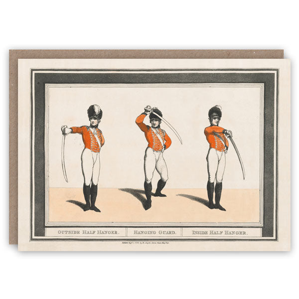 Swordplay Greetings Card