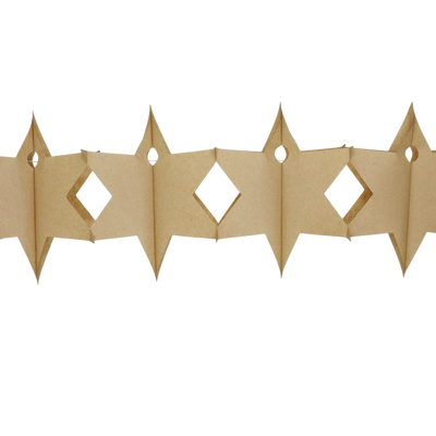 Star Garland - Kraft