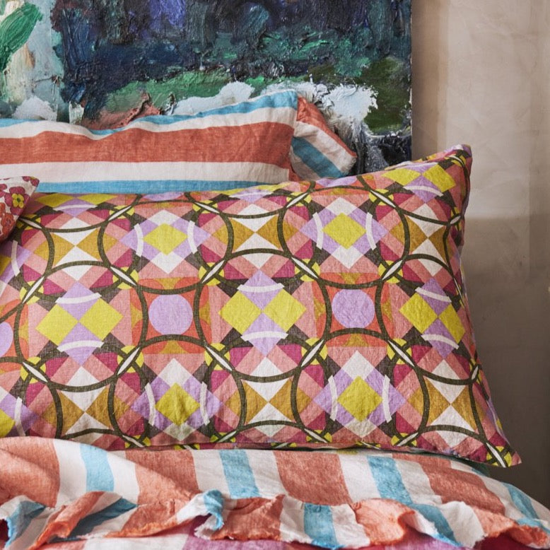 SALE Pair of Linen Pillowcases - Gogo