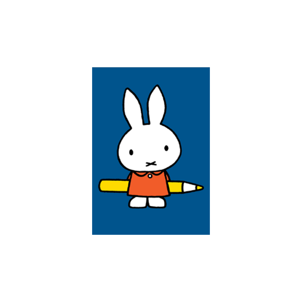 Miffy & Pencil Mini Card