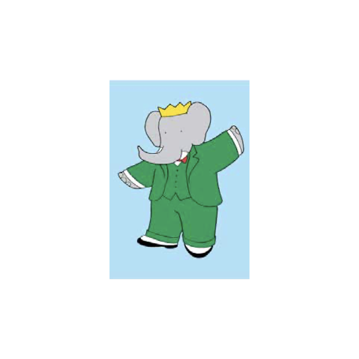 Babar Mini Card