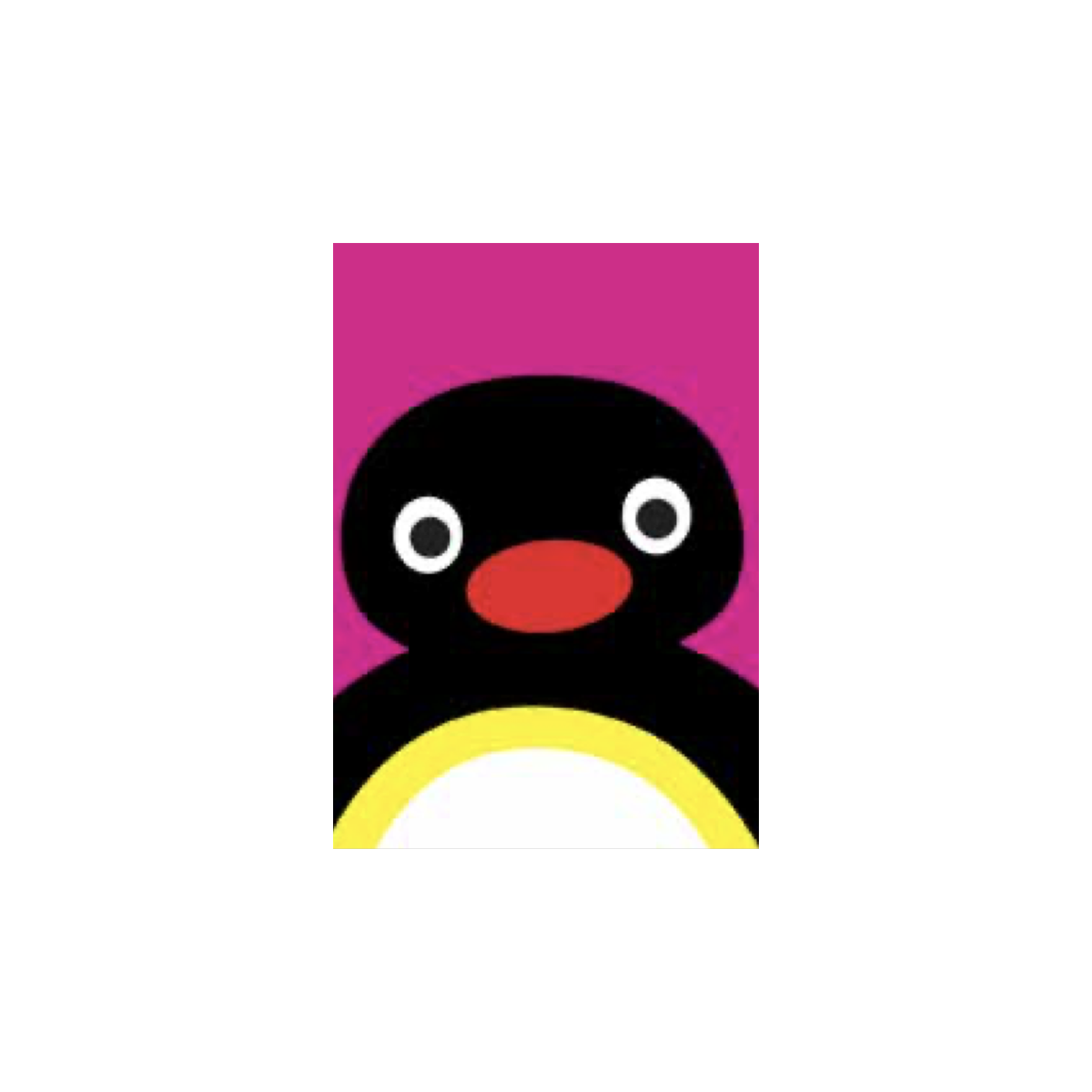 Pingu Face Mini Card