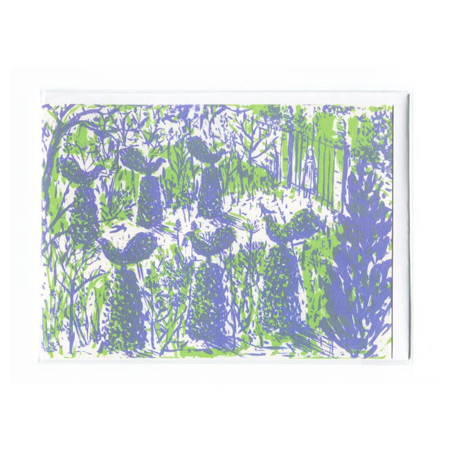 'The Forbidden Garden' Greetings Card