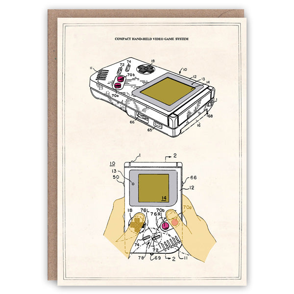 Patent Application Card - Game Boy