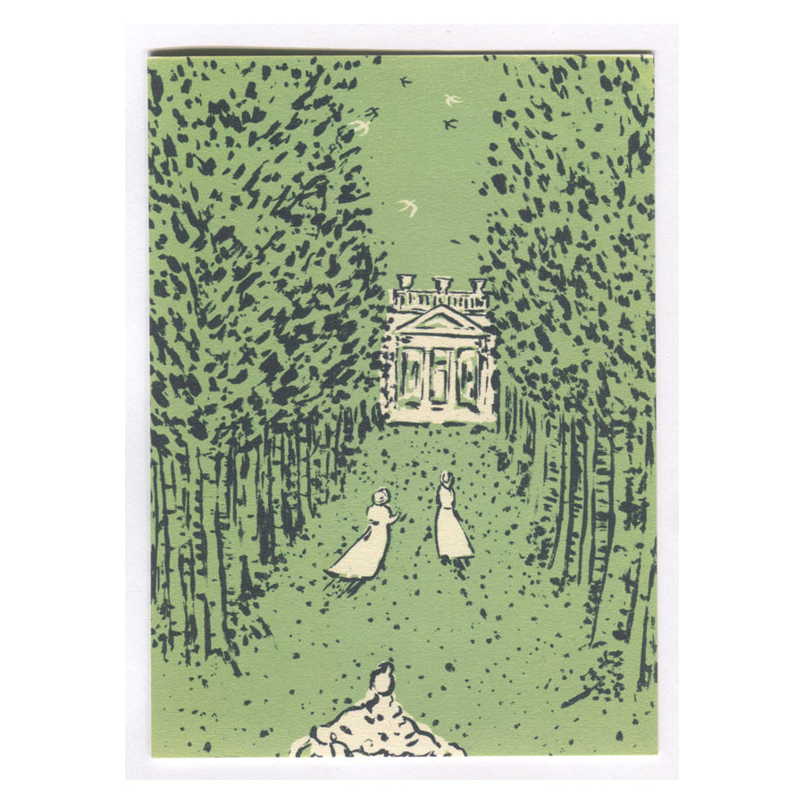 'To the Summerhouse' Greetings Card