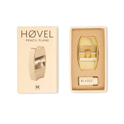 HØVEL - Solid Brass Pencil Plane