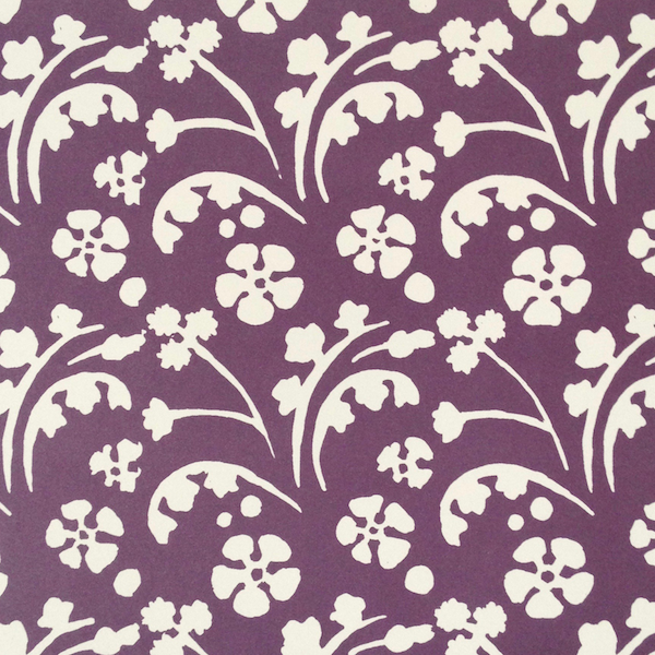 Violet 'Wild Flowers' Wrapping Paper – Berylune