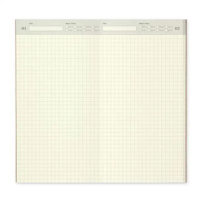 005 Free Daily Diary - TRAVELER'S Notebook Insert