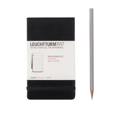 Leuchtturm A6 Reporter Notepad - Ruled