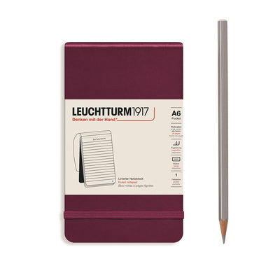 Leuchtturm A6 Reporter Notepad - Ruled