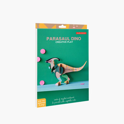 3D Parasaul Dinosaur