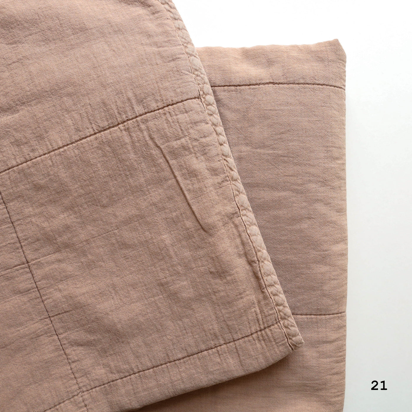 Soft Cotton Quilt - Warm Tones