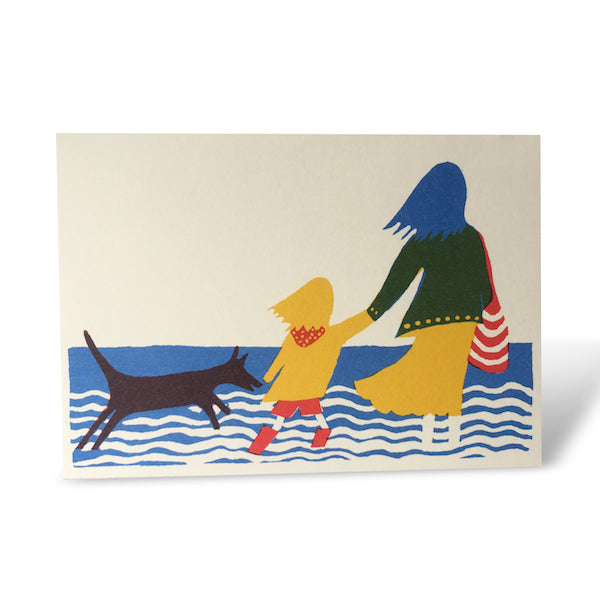 We Thought We Saw a Whale Greetings Card