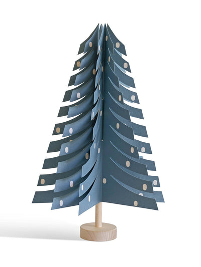 Fir Tree Decoration - Dark Blue