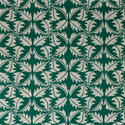 Bottle Green 'Dandelion' Wrapping Paper