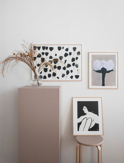 'Slåtterblomma' Print by Sofia Lind 40×50 cm