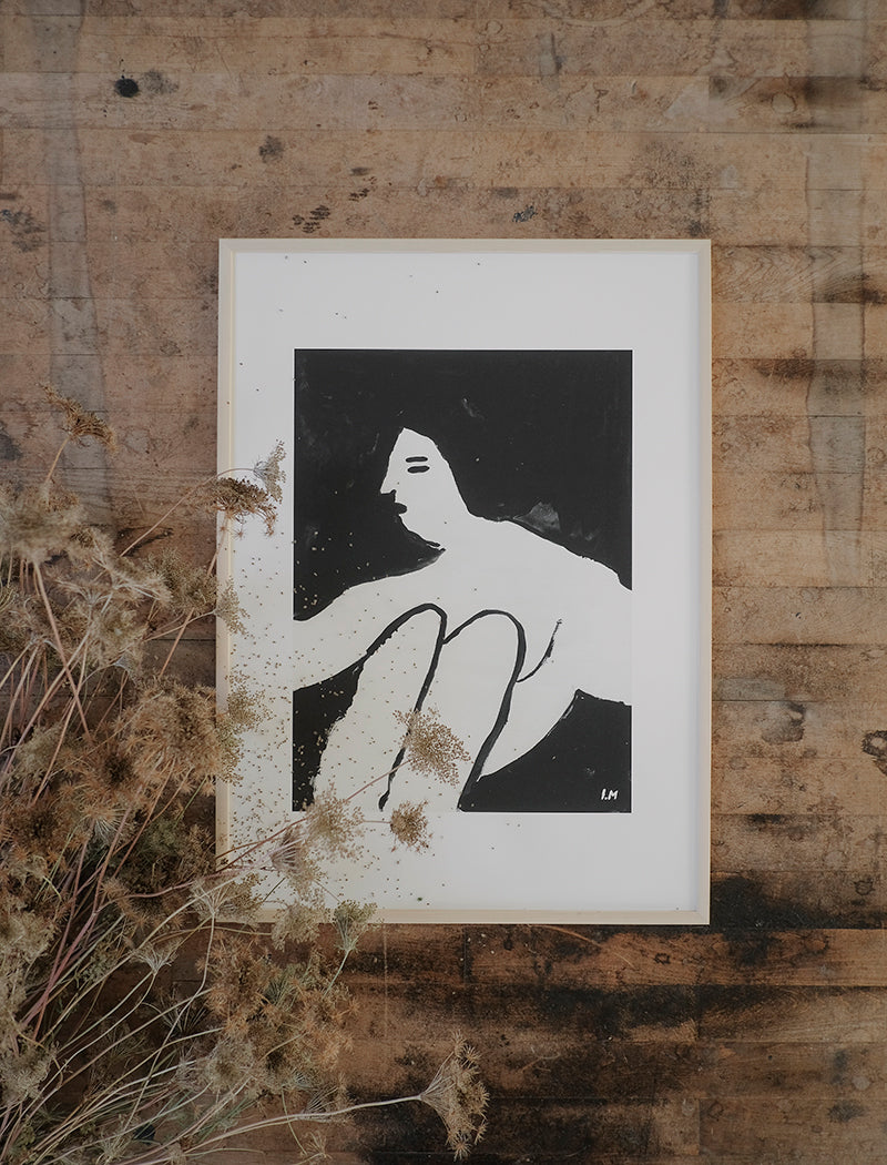 'Woman' Print by Isis Maakestad 40 x 50cm