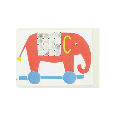 Concertina Elephants Card