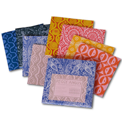 Patterned Cards by Peggy Angus - Set of 8