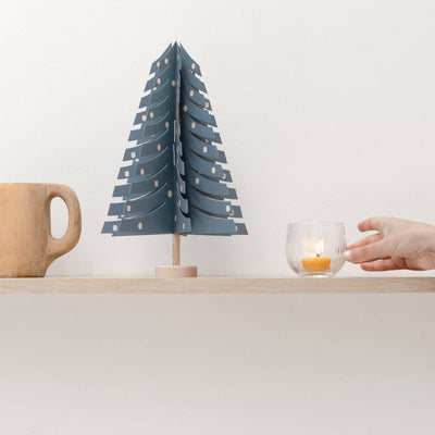 Fir Tree Decoration - Dark Blue