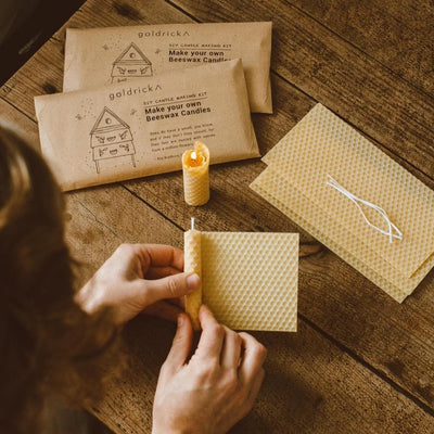 Bee's Wax Candle Making Kit