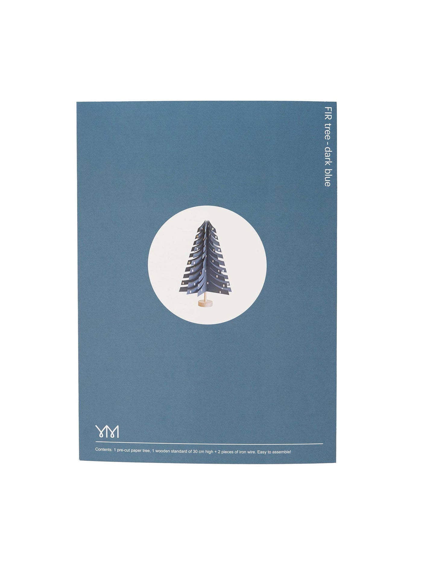 Fir Tree Decoration - Dark Blue