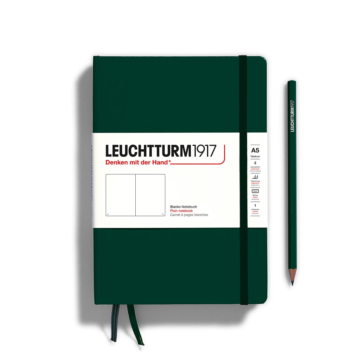 Leuchtturm A5 Notebook - Plain