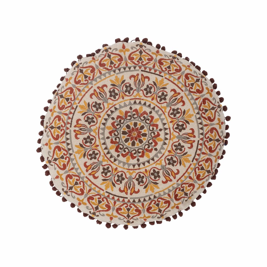 Round Woven Becca Cushion